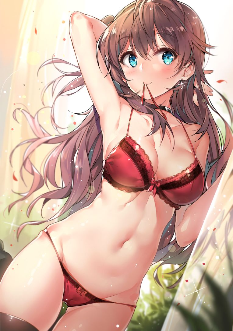 【２次】下着姿の女の子の二次エロ画像　その２７【下着】